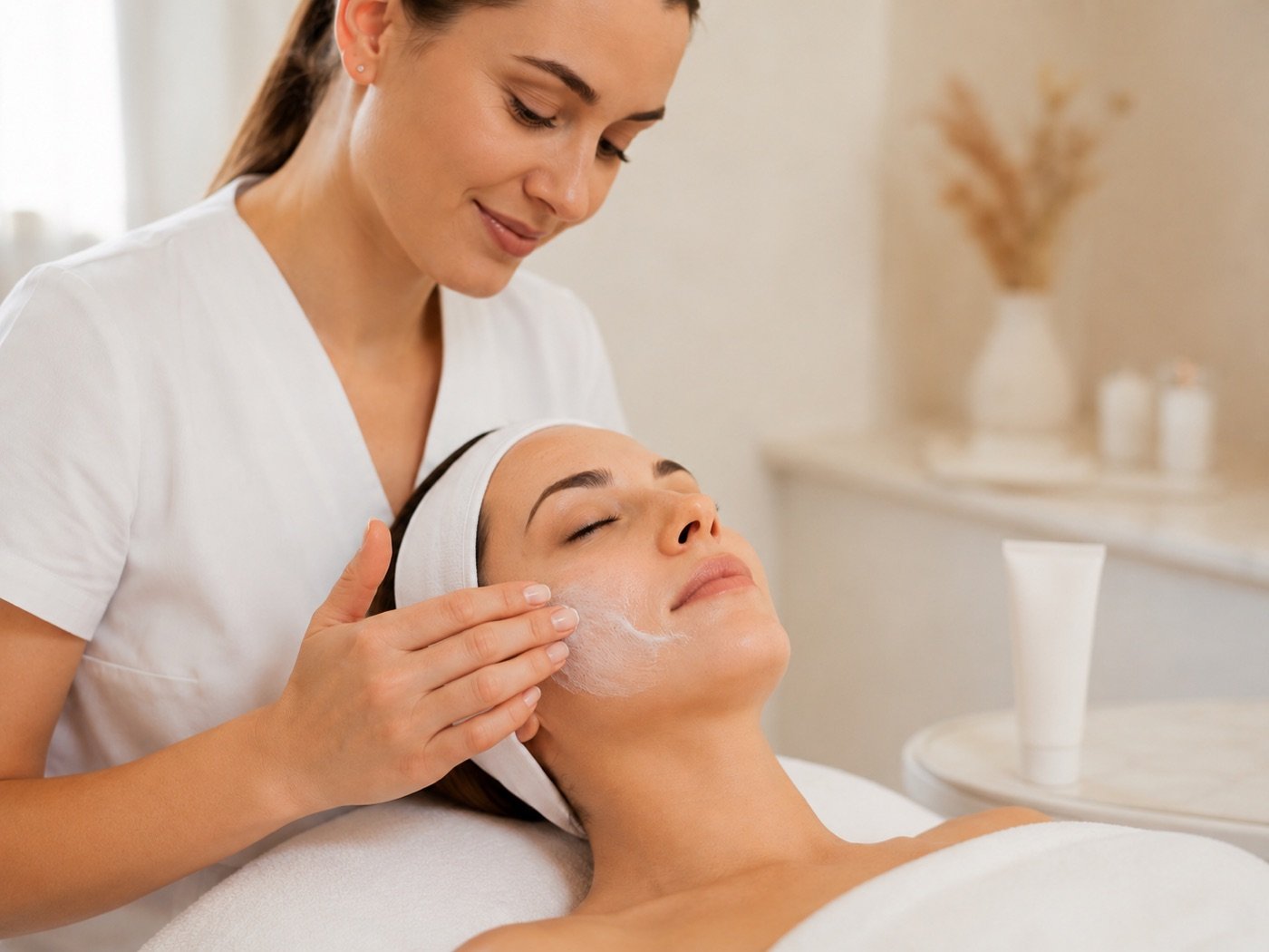 Pflege und Sonnenschutz nach der Mikrodermabrasion