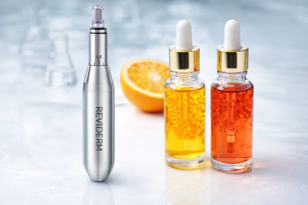 Microneedling mit Fruchtsäure